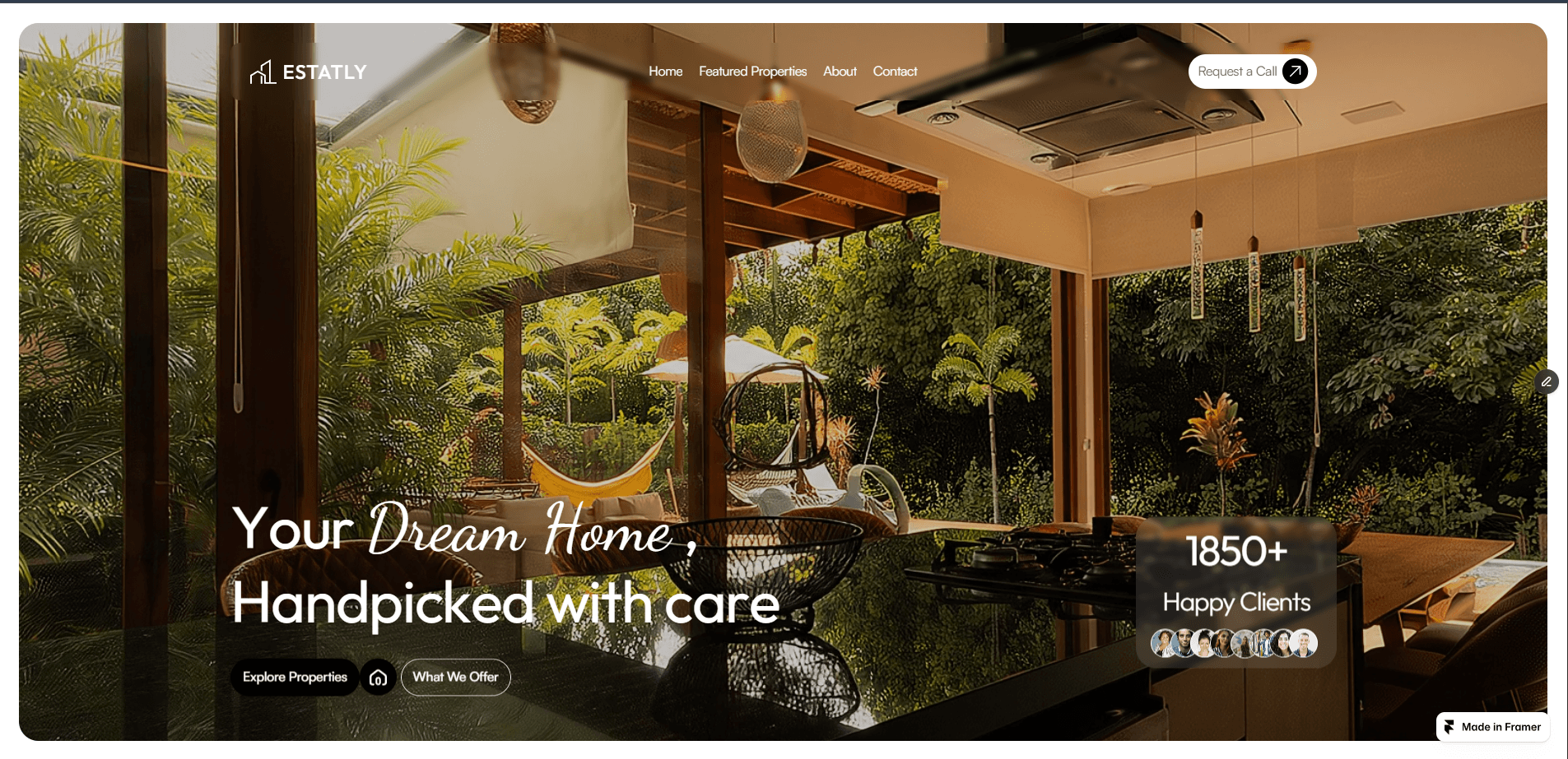 Modern Real Estate Website Template