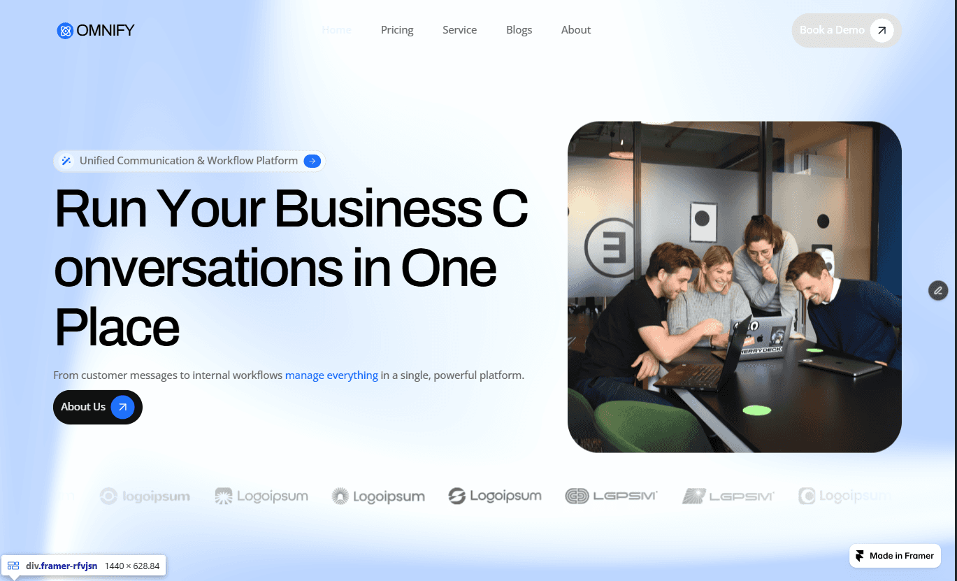 Unified Communication & Workflow Platform
